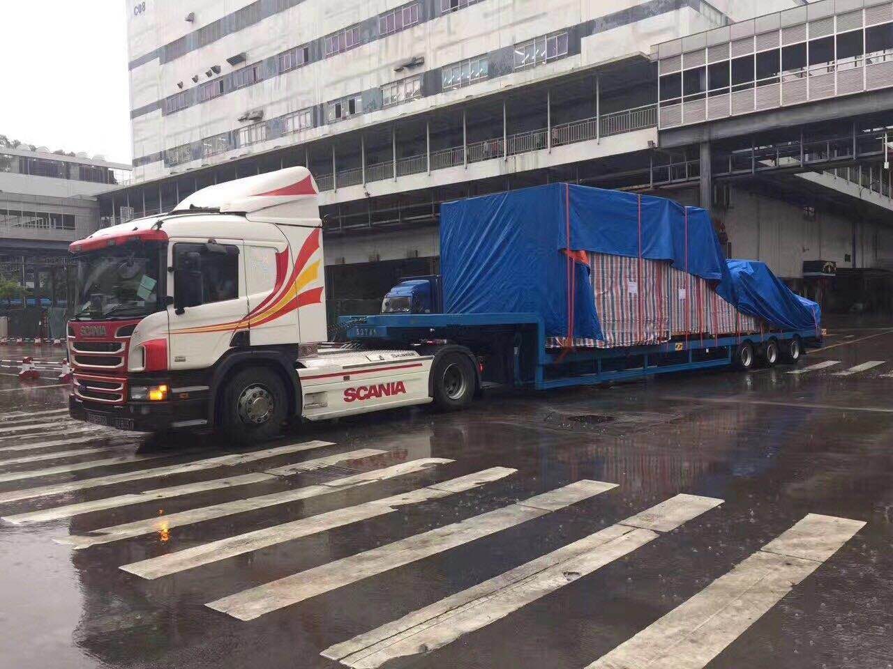 佛山到香港中港矮排平板車運輸,東勝物流