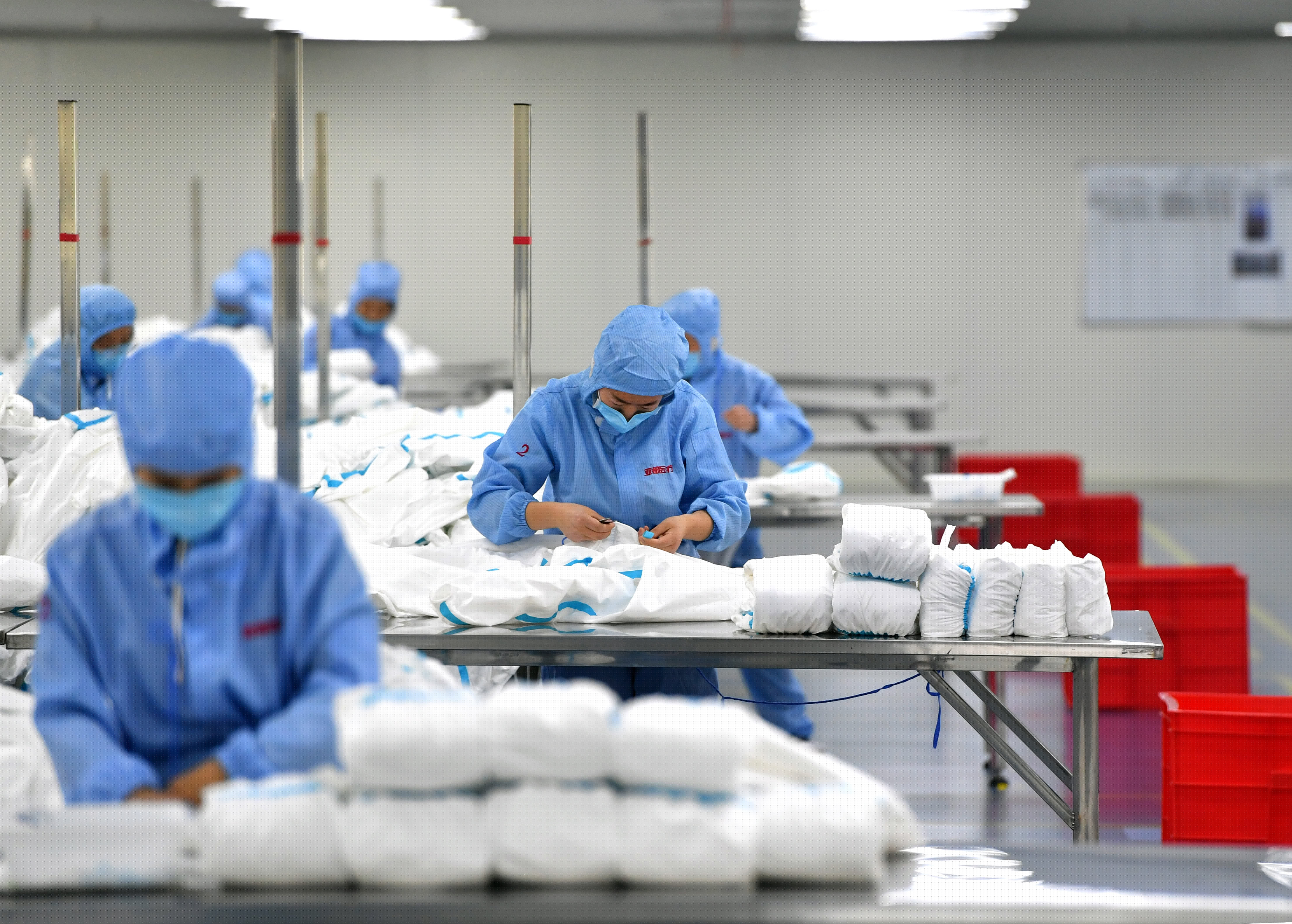 口罩，防護面罩等防護物資出口運輸