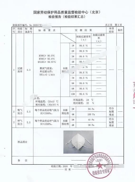 檢驗檢測報告