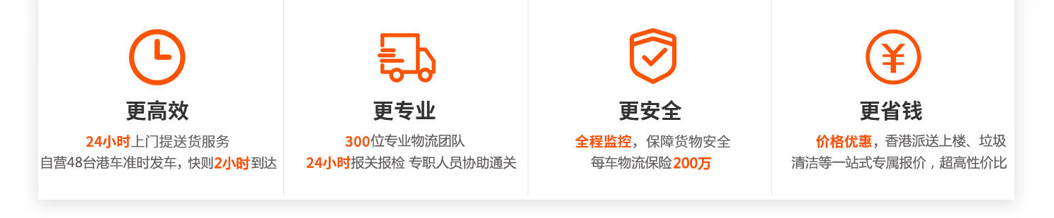 廣州發(fā)貨到香港，廣州到香港運(yùn)輸公司，東勝物流中港物流服務(wù)優(yōu)勢(shì)