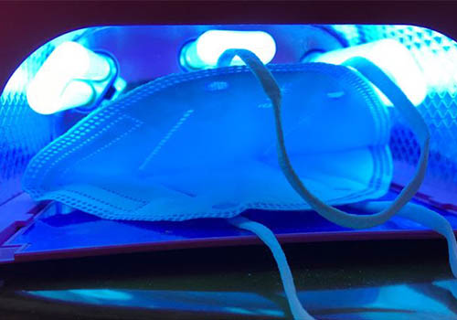 口罩能用UV紫外線殺菌消毒嘛？